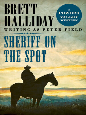 cover image of Sheriff on the Spot